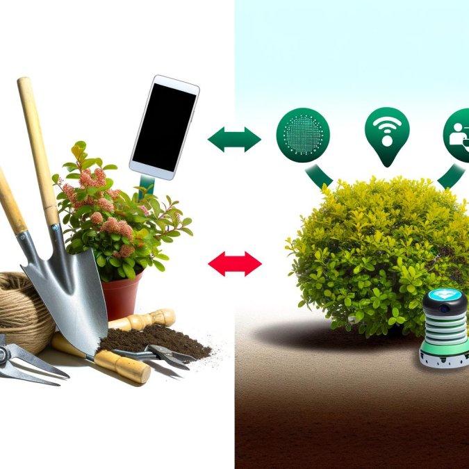 From Manual Labor to Remote Monitoring: The Evolution of Gardening